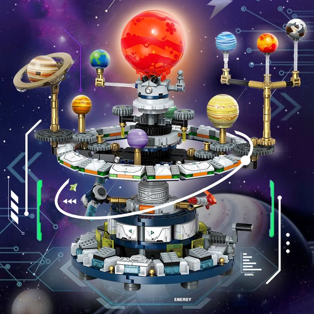 ZHEGAO 915016 Solar System Planetary Instrument Creator Expert