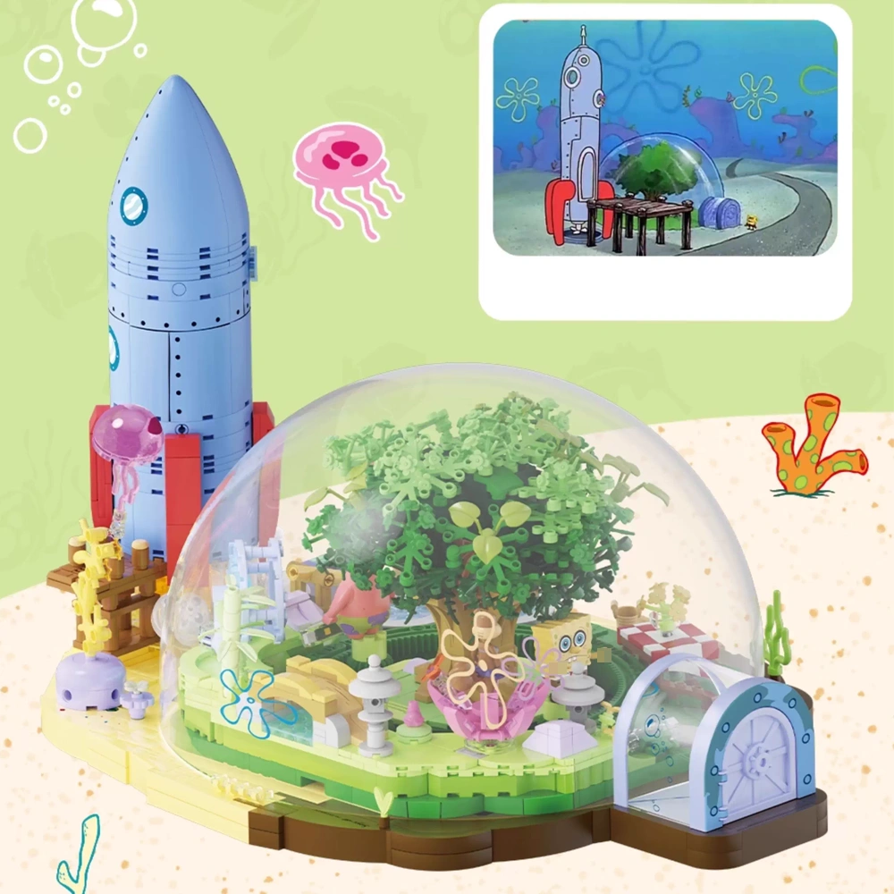 AREA-X AB0088 Sandy Cheeks Treedome‌ SpongeBob SquarePants Movie