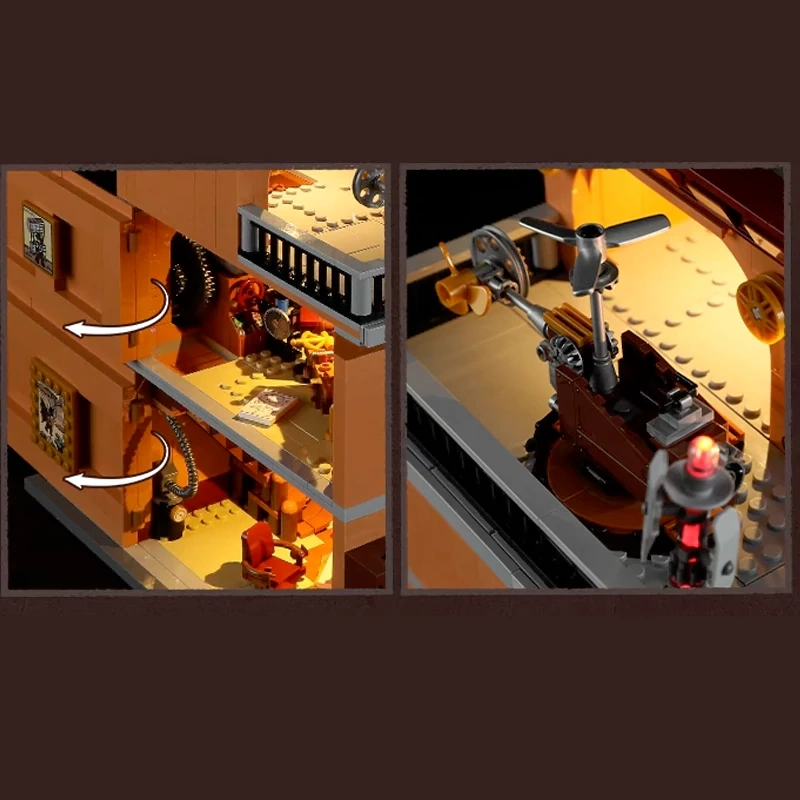 FunWhole F9050 Steampunk Flying Club Modular Buildings Europe Warehouse Express