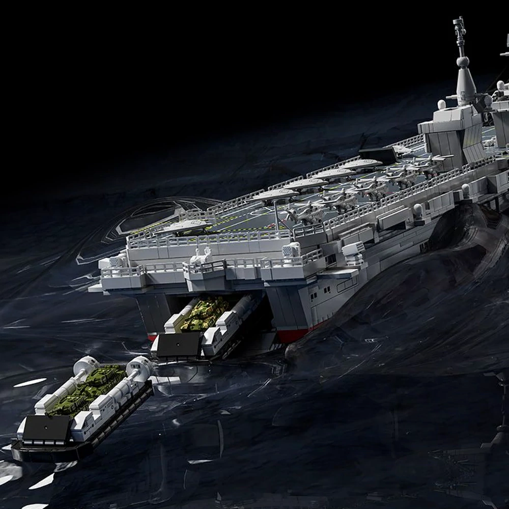12GO 98013 TYPE 076 AMPHIBIOUS ASSAULT SHIP Military