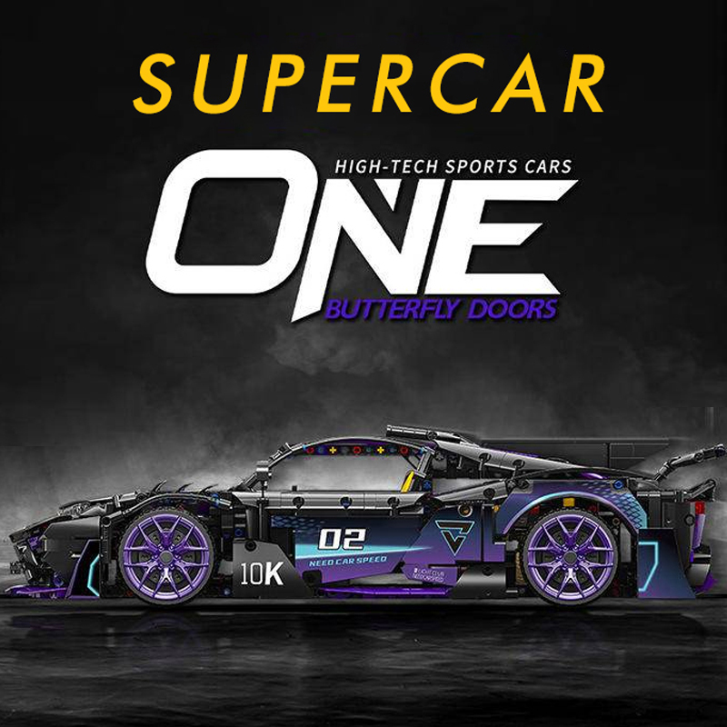 MOYU 88020 Technic 1:10 Benz AMG ONE Sports Car Super Car Building Blocks 2244±pcs Bricks from China.