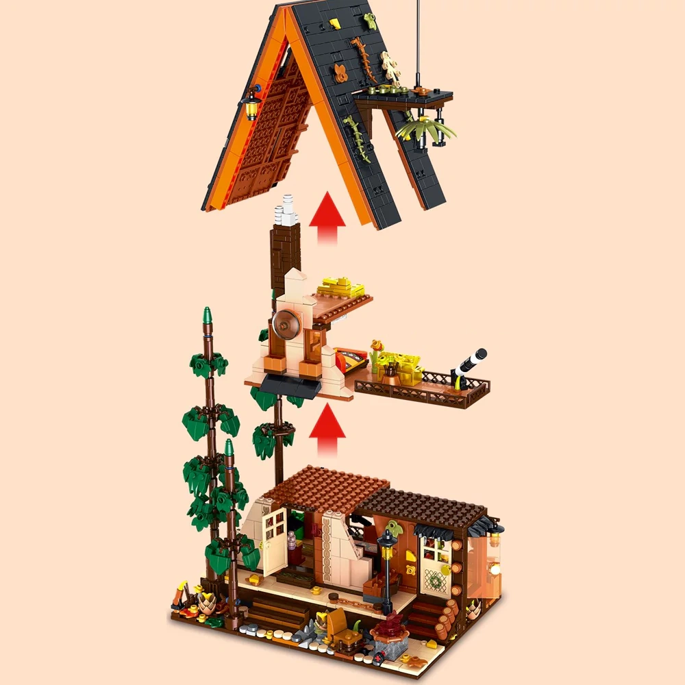 GAOMISI T2144 FOREST TRIANGLE CHALET Modular Buildings