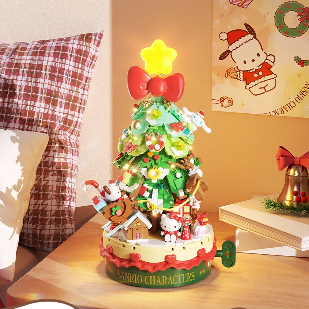 WONDER MOON 803307 HelloKitty Glowing Christmas Tree Christmas