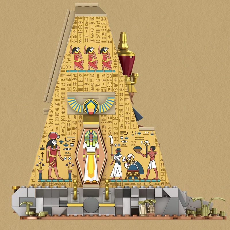 WGC 66049 GREAT TEMPLE Egyptian Architecture Modular Buildings