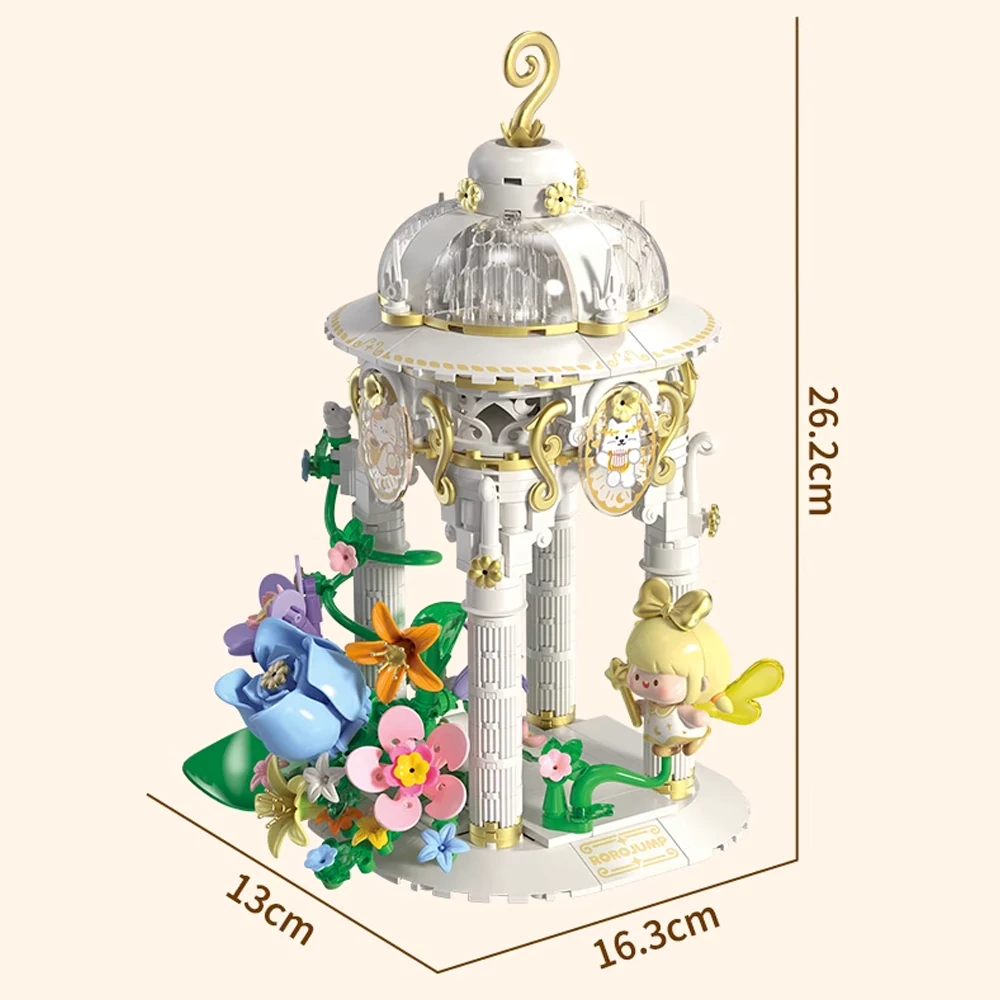 Feimibox S43008 ROROJUMP FLOWER LANTERN Creator Expert