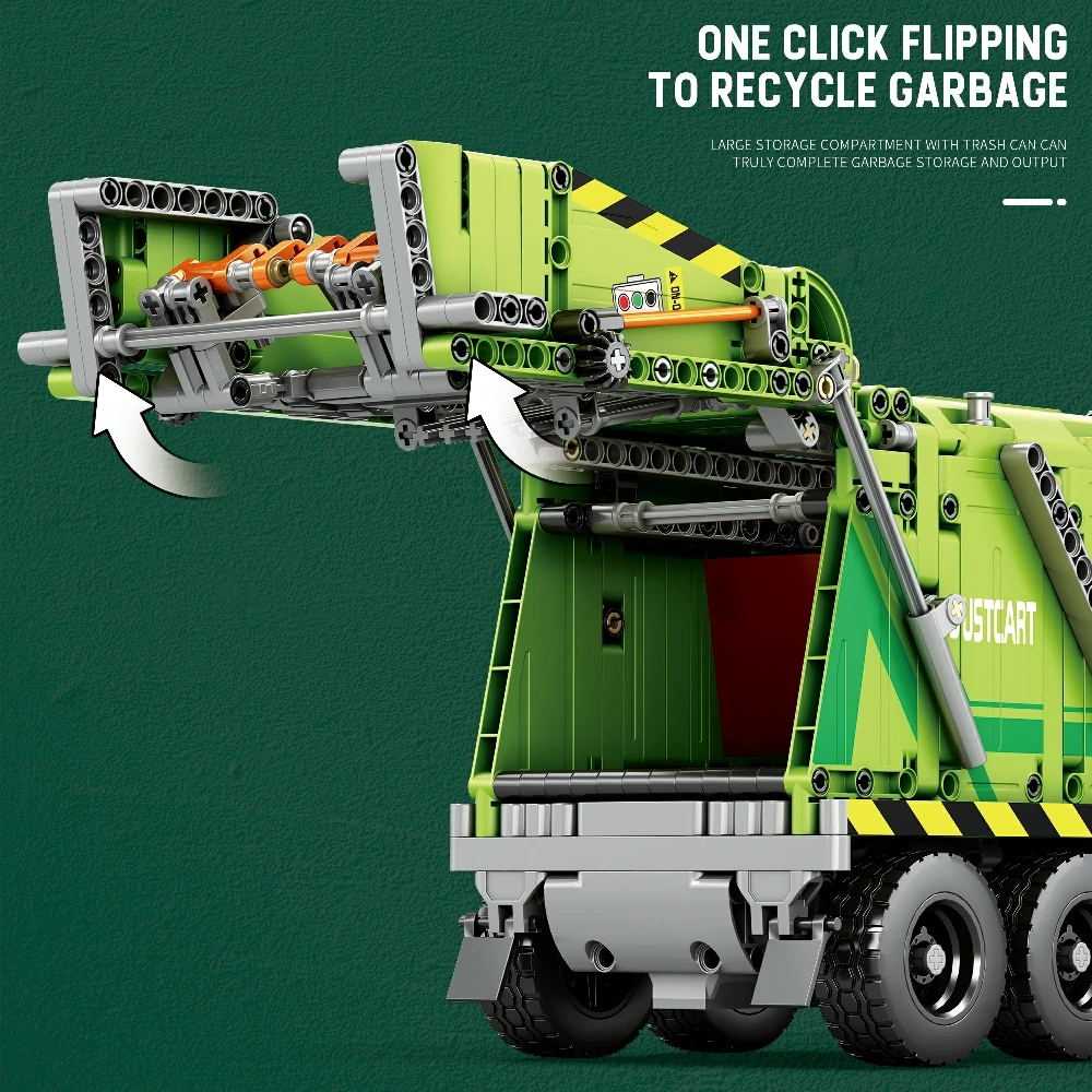 Reobrix 22022 Compressed Garbage Truck Technic