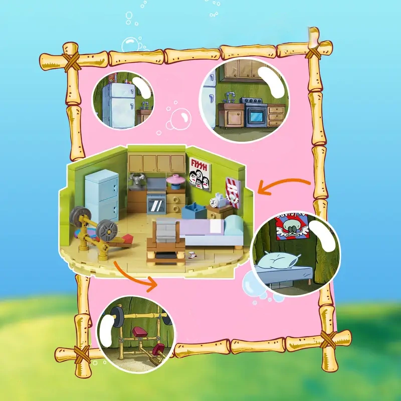 AREA-X AB0089 Patrick's Rock Spongebob Movie