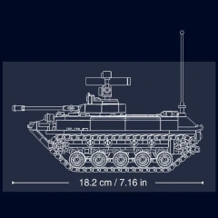M38-B1250 BMD-2S AFV 516±pcs