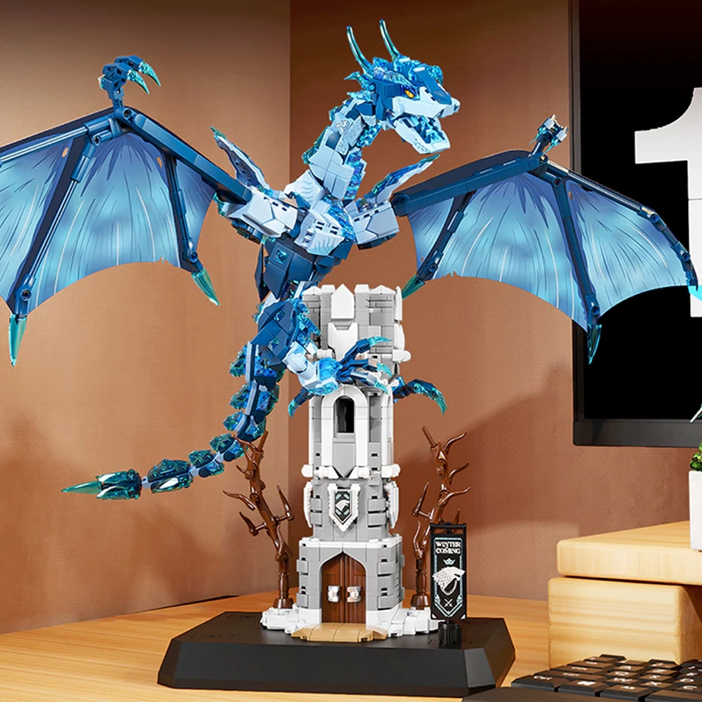 12O 99005 BLUE DRAGON Monster Dinosaur