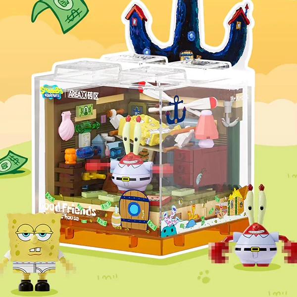 [With Original Box] AREA-X Spongebob Good Friend BOX Movie