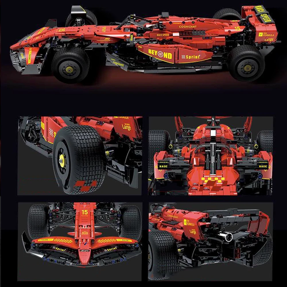 Custom F1-Formula Car Technic