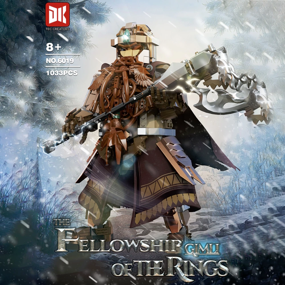 DK 6019 The Fellowship Gimli of the Rings Movie