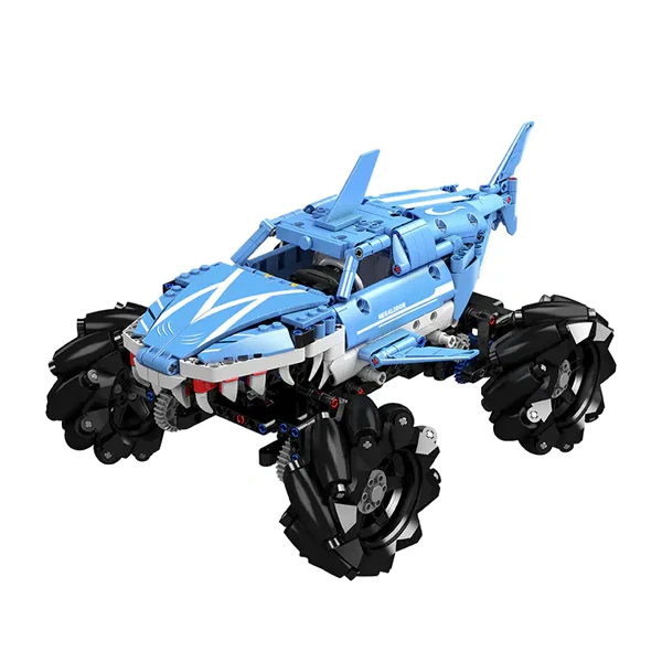 [With Motor] MouldKing 18032 Monster Truck Megalodon Technic