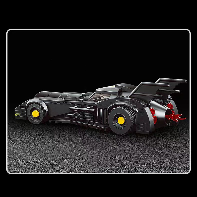 Mould King 27018 Technic Static Version Super heroes Bat Sports Car Building Blocks 407pcs Toys From China.