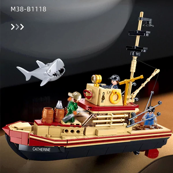 Sluban Fishing Boat Technic