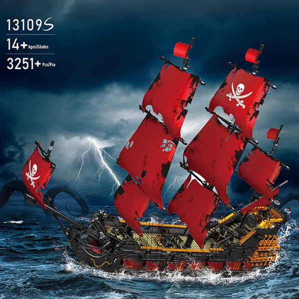 MouldKing 13109S Queen Anne's Revenge Pirates