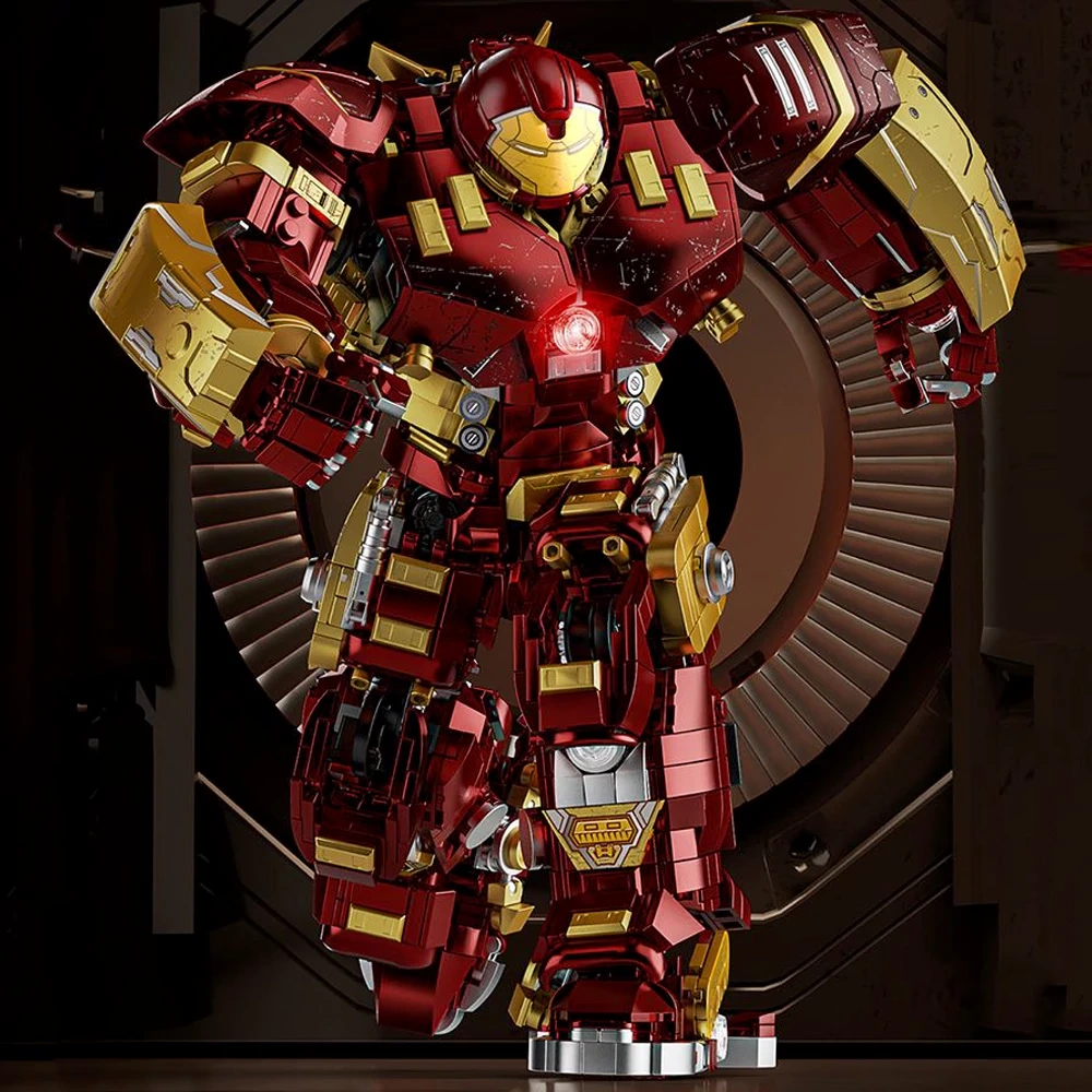 LEGO Marvel Super Heroes 76263 Iron Man Hulkbuster vs. Thanos review |  Brickset, image size:1000x1000