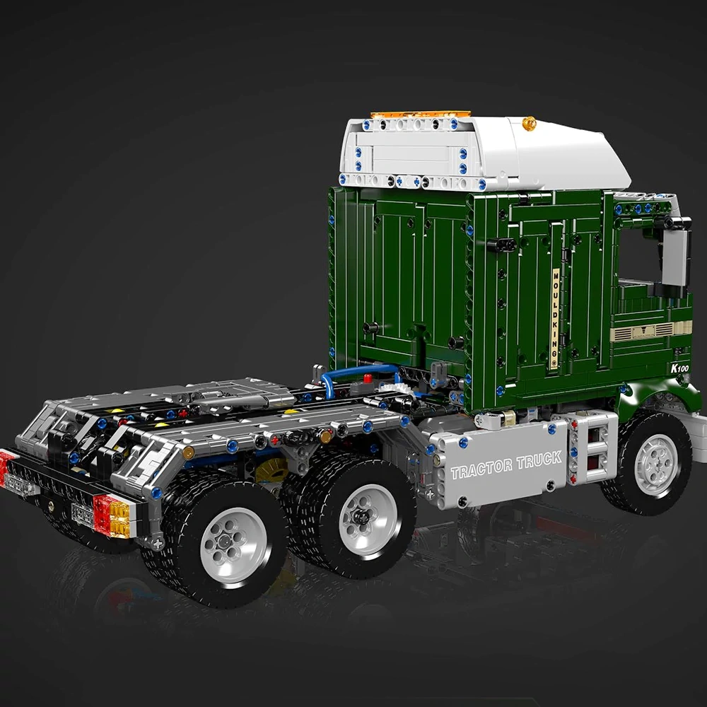 MouldKing 13202 No.K100 Aerodyne Tractor Truck Technic