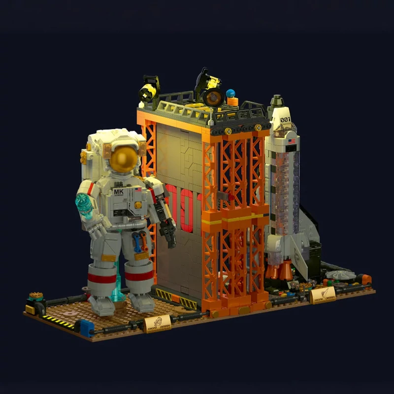 XMORK 028006 Space Bookends Booknook Creator Expert