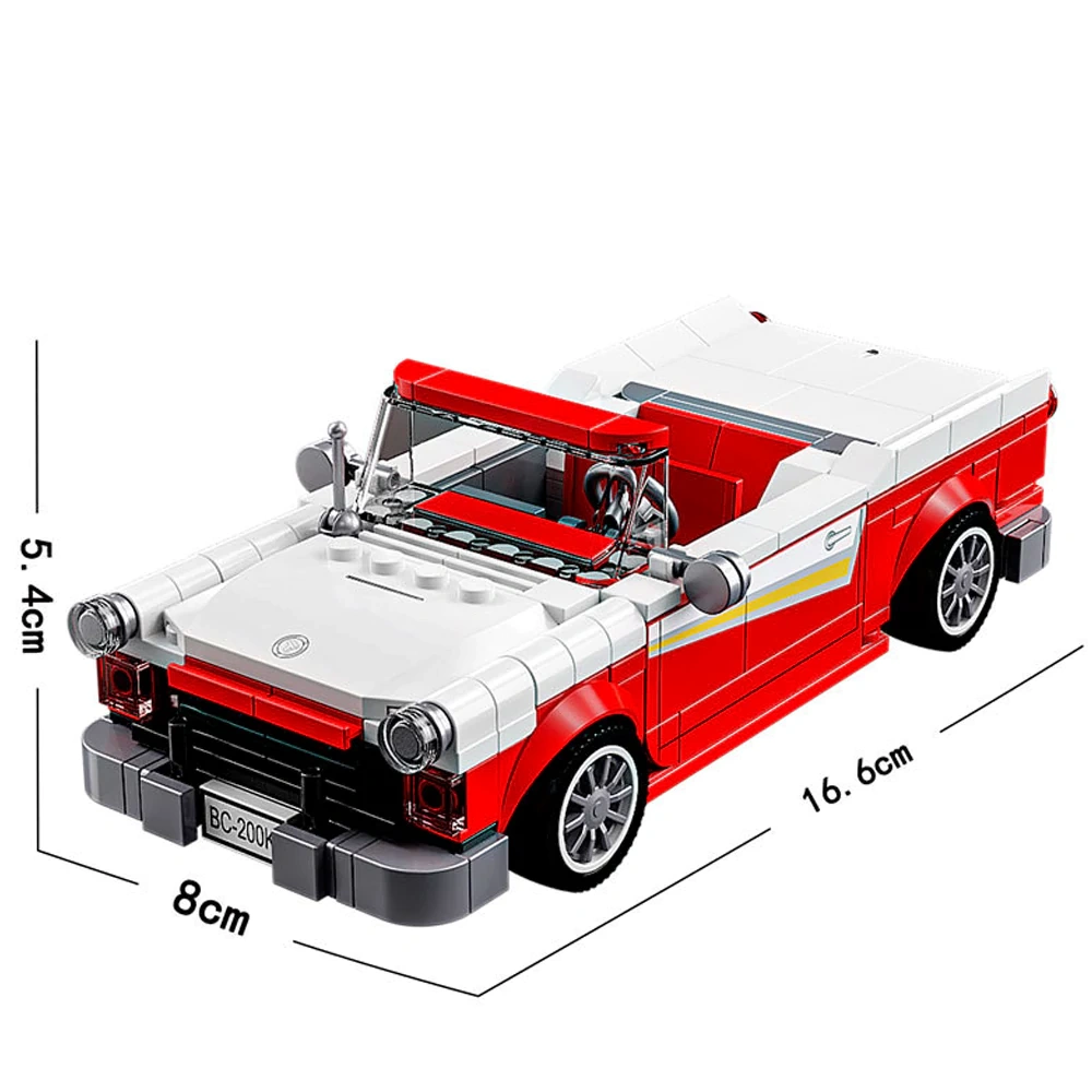 GAOMISI 8-Grid Antique Car Series Technic