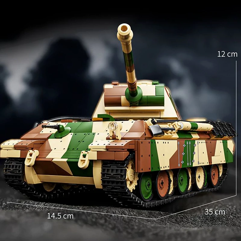 12GO 97002 PANZER MEDIUM G-TYPE TANK Military