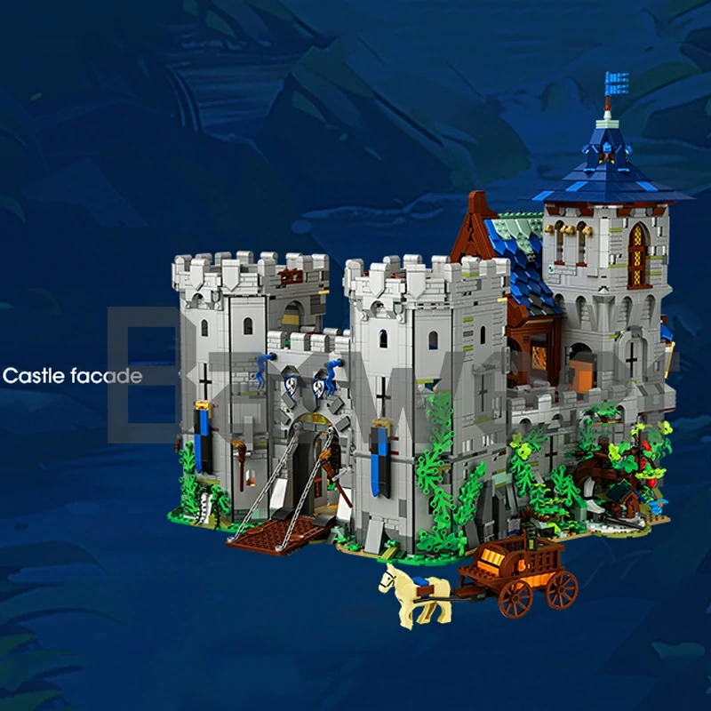 [Pre-sale] BAKA 33924 Medieval Jungle Castle Modular Buildings