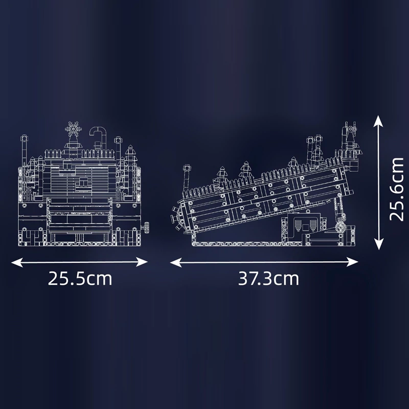 [With Motor] MouldKing 10158 Ski Resort Modular Buildings