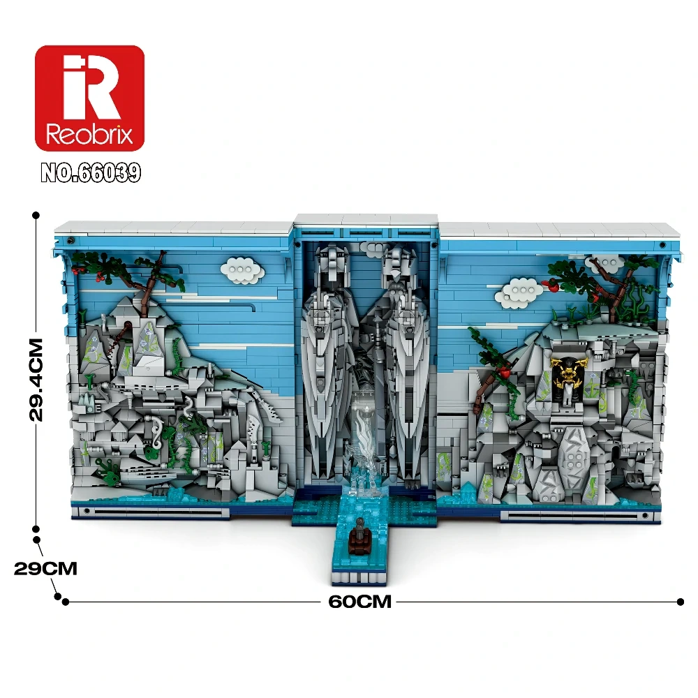 Reobrix 66039 Book Of The Kings Fantasy Bookcase Movie & Game