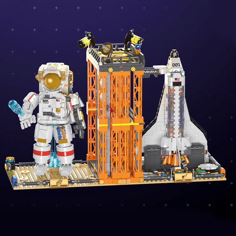 XMORK 028006 Space Bookends Booknook Creator Expert