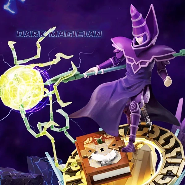 Yu-Gi-Oh! Blue-Eyes White Dragon & Dark Magician LEGO Sets