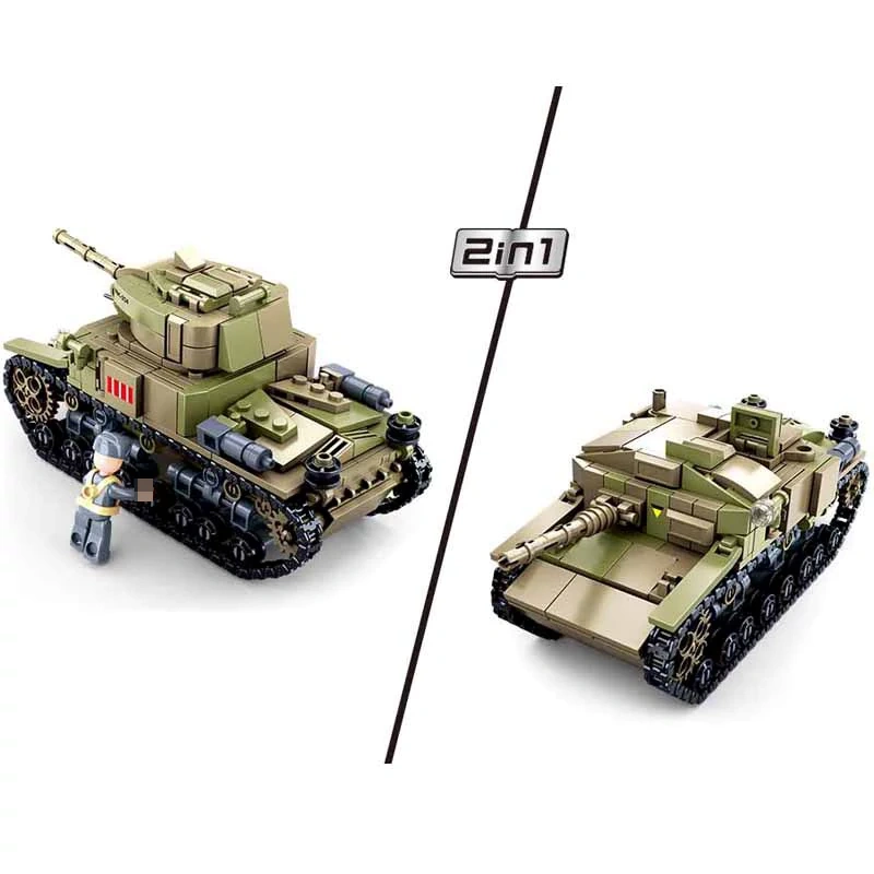 Sluban Tank Series Military