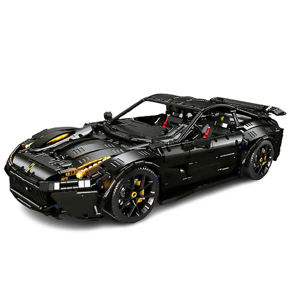 JIESTAR 91102 F12 Super Sport Black Racing Car Technic