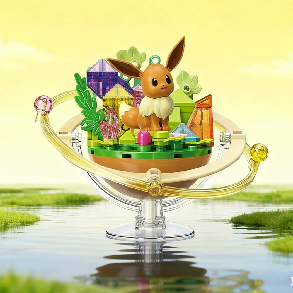 Keeppley Pokémon Planet Series Eevee Evolution Blocks Movie