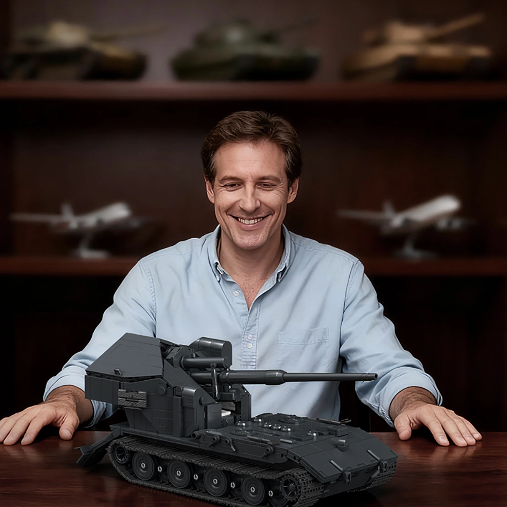 12GO 97017 E-100 WT Tank 1:28 Military