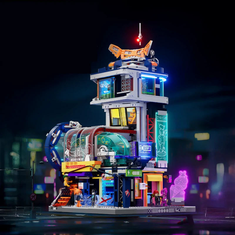 FunWhole L9098 Floating Train Station Modular Buildings