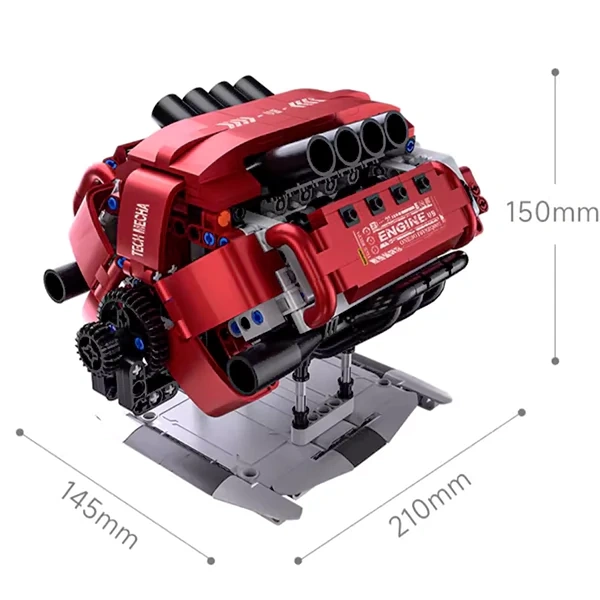 ONEBOT OBFDJ18AIQI V8 Engine Model Technic