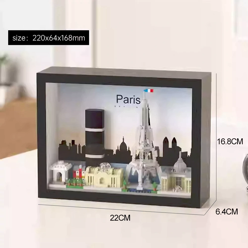 JIHUI CITY SKYLINE SERIES Photo Frame Creator Expert