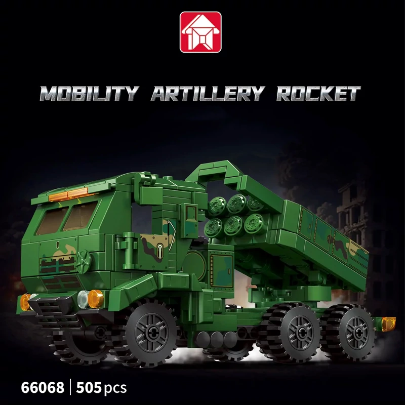 LeYi 66068 Mobility Artillery Rocket Military
