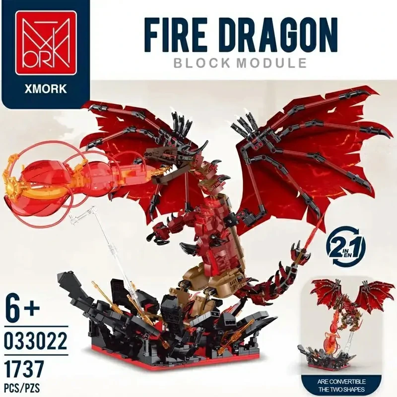 XMORK 033022 Fire Dragon Creator Expert