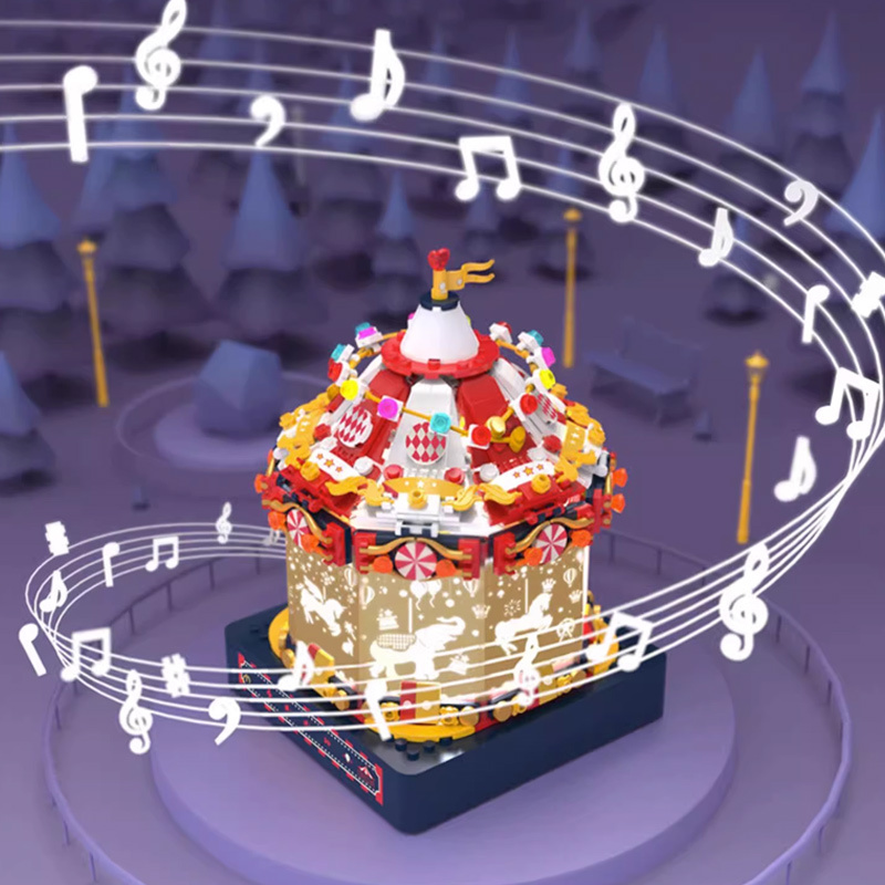 JAKI JK1366 Smart Music Box: Starlight Amusement Park DIY Music Box