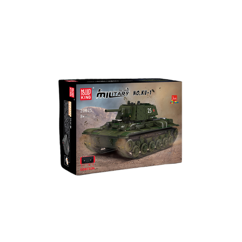 [With Motor]Mould King 20025 KV-1 Heavy Tank Military