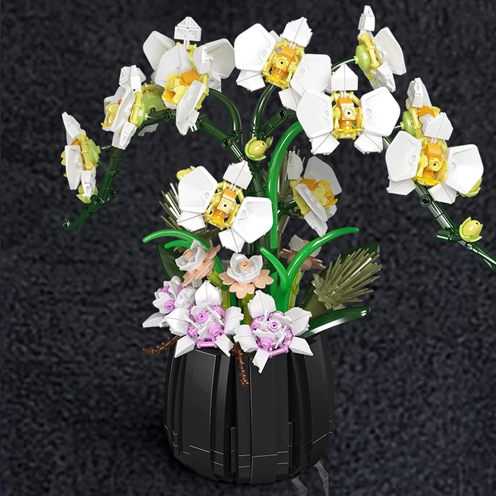 MouldKing 24108 Orchid Creator Expert