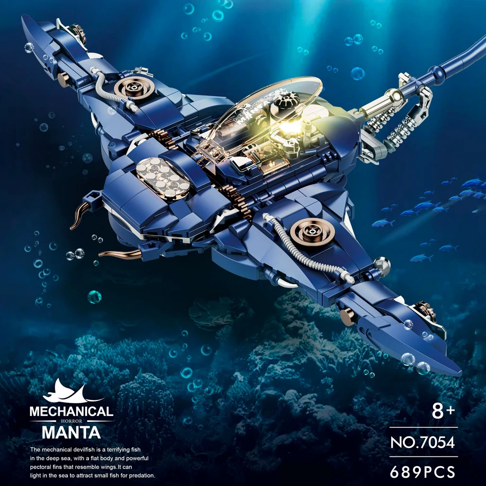 [Pre-sale] DK 7054 MECHANICAL MANTA Creator Expert