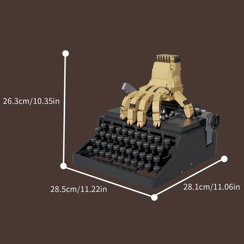 Xbert 66140 TYPEWRITER &THETHING Creator Expert
