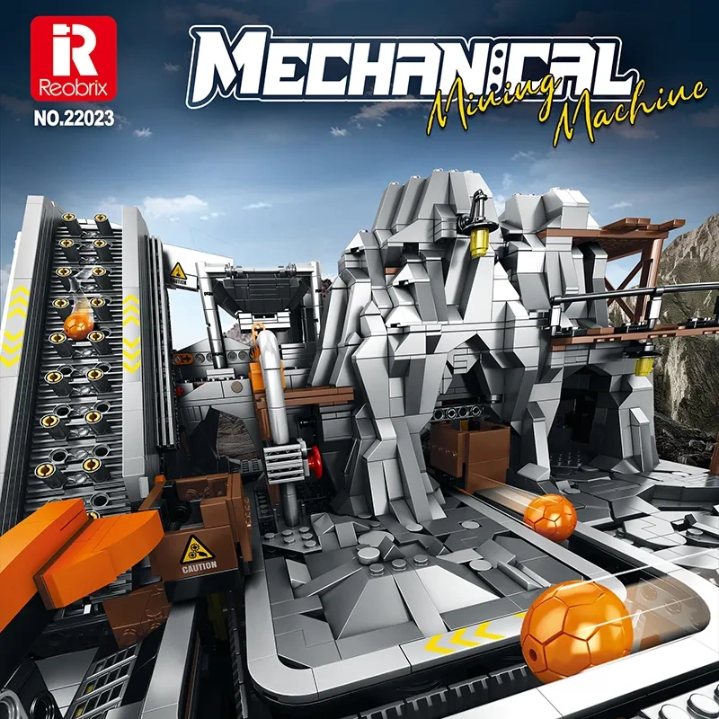 [With Motor] Reobrix 22023 GBC Mining Machinery Technic Europe Warehouse Express