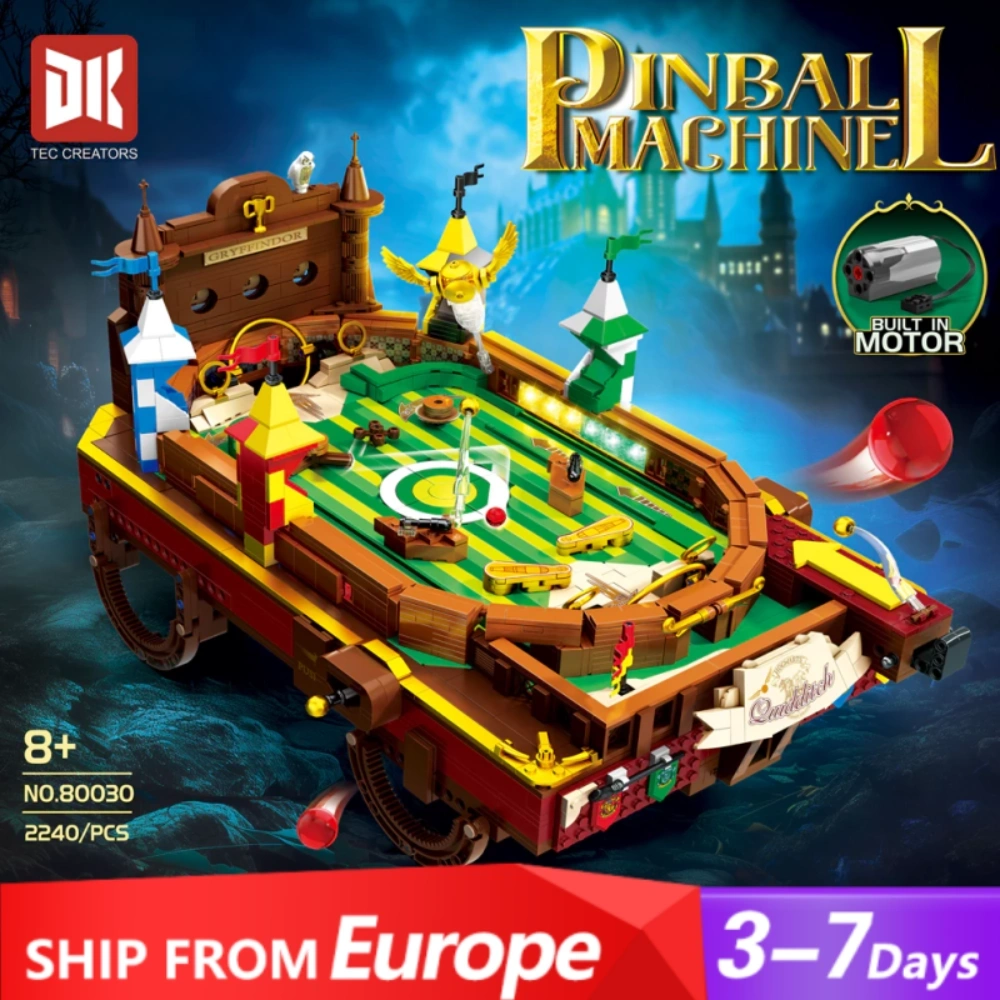 [Pre-sale] DK 80030 PINBALL MACHINE Creator Expert Europe Warehouse Express