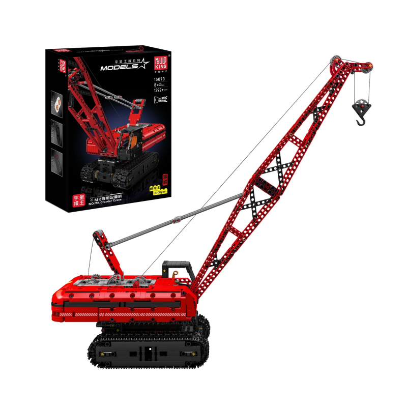 [With Motor] Mould King 15070 MK Crawler Crane Technic