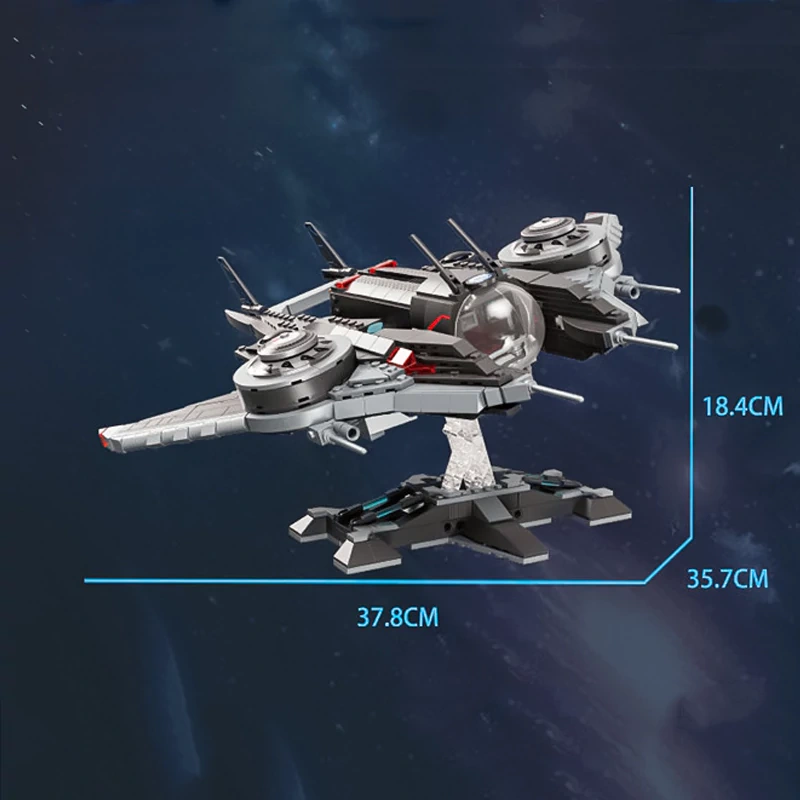 ZHEGAO QJ5474 Titanium Fighter Jet Star Wars