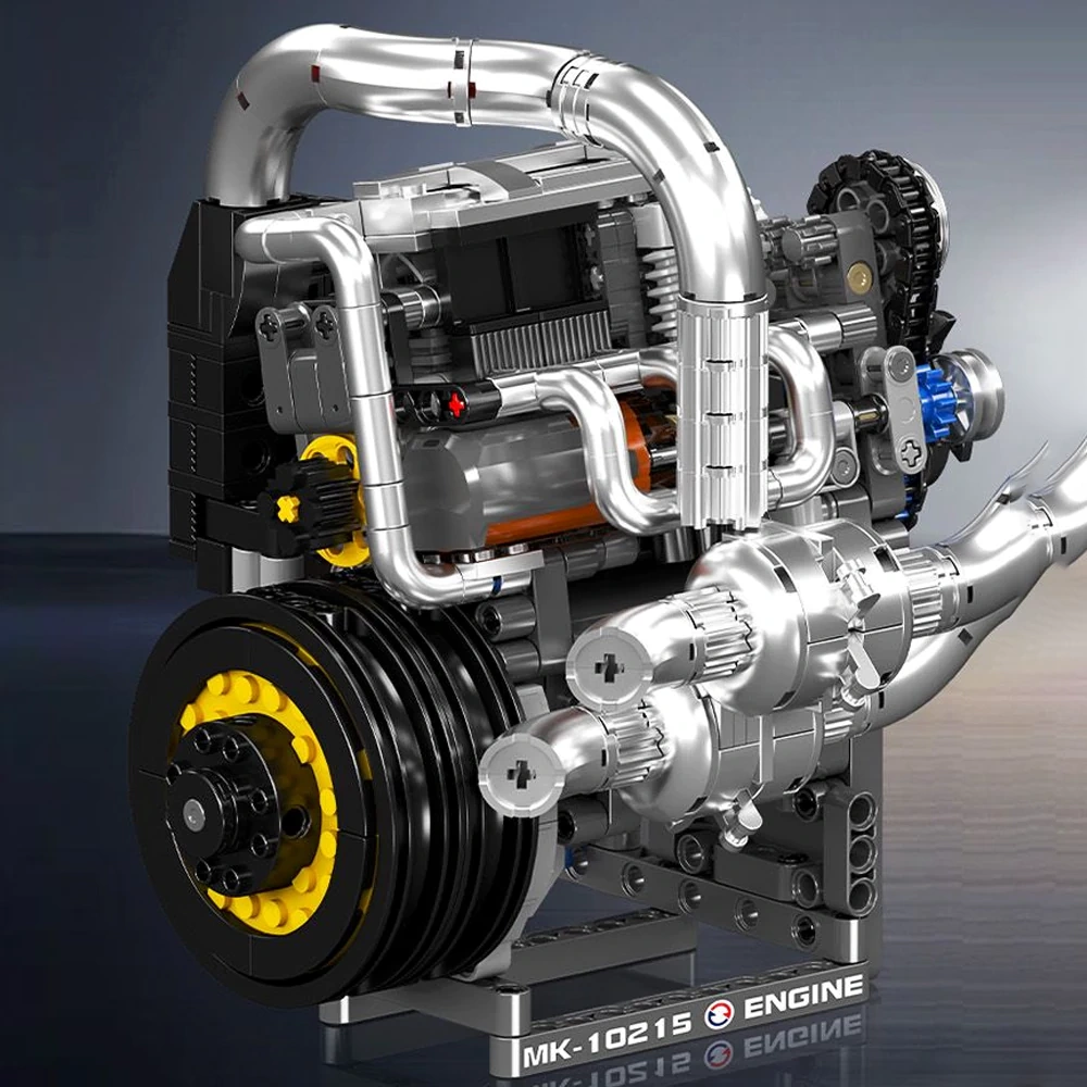 MouldKing 10215 Koenig Supercar Engine Technic