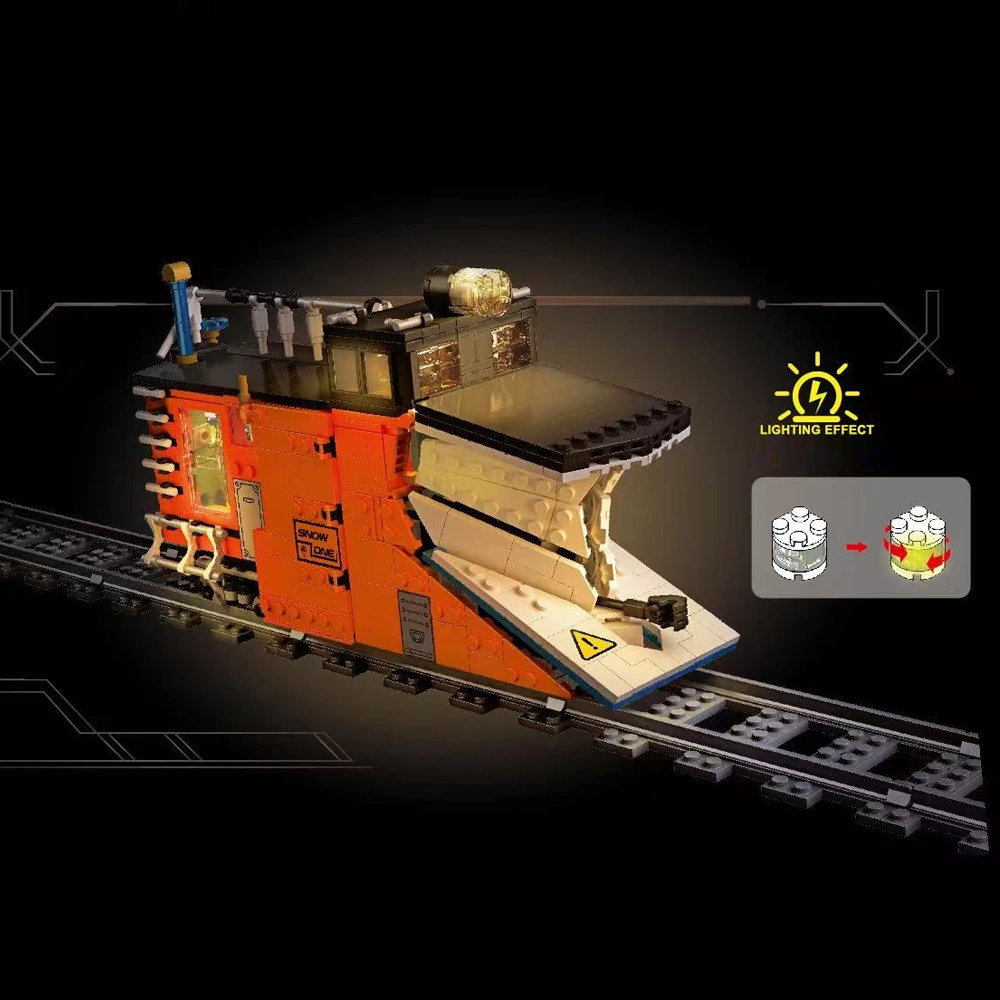 JIESTAR 59095 SNOW SHOVEL TRAIN Technic